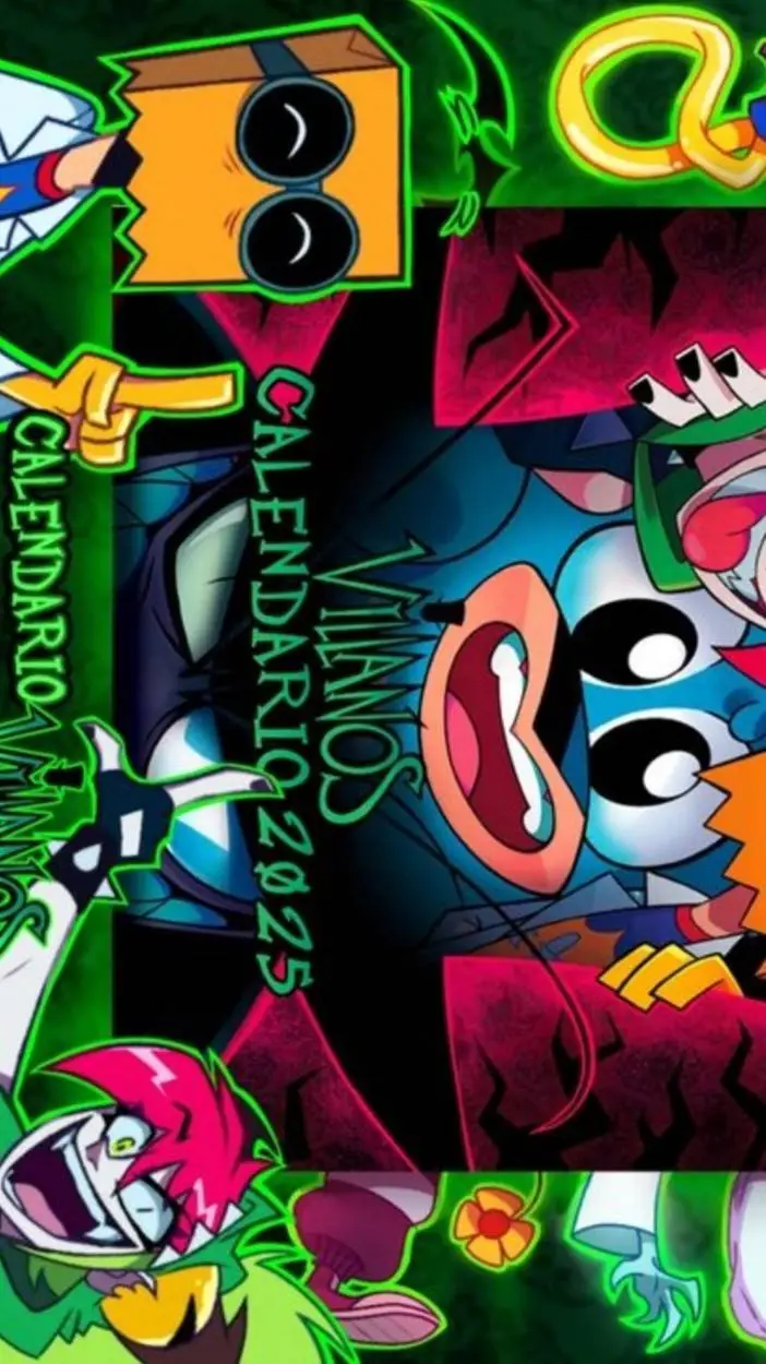 ai character: 🍬🍧 VILLANOS 🍧🍬 background