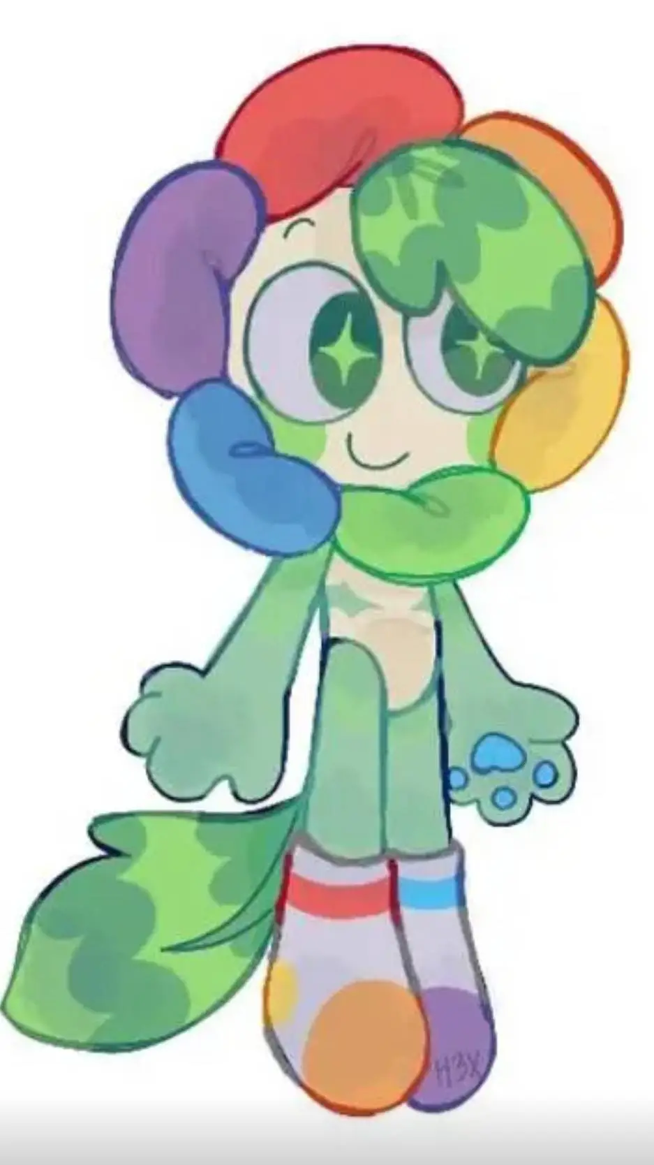 ai character: °~Dandy!~° background