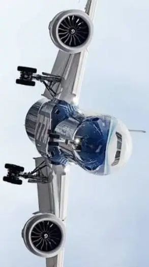 ai character: 777X  background