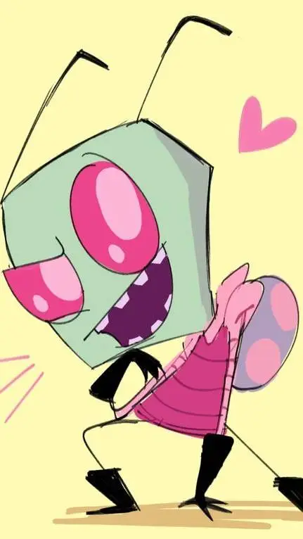 ai character: Zim / invasor zim background