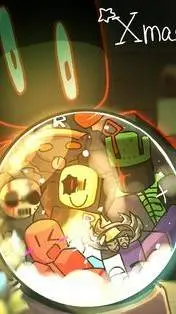 ai character: Fs+Dod Christmas!! background