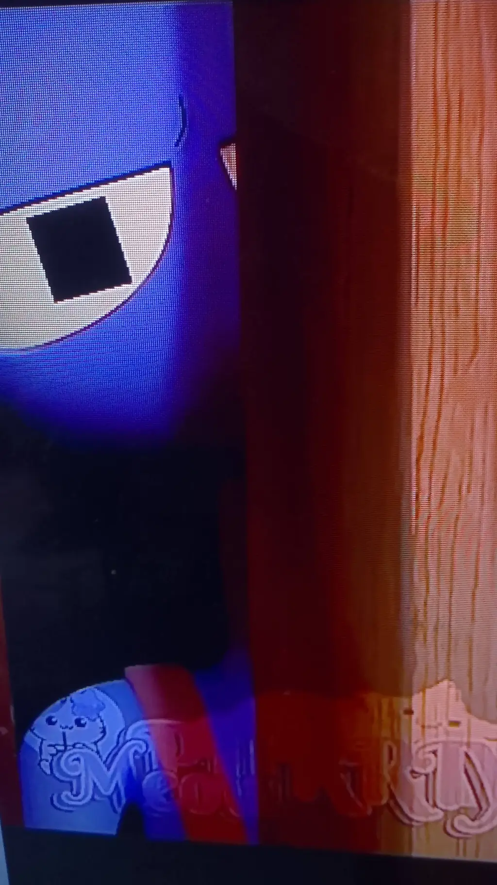 ai character: tadc you abstract background