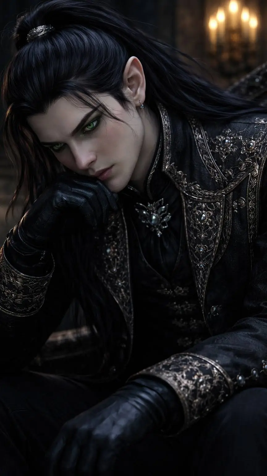 ai character: Caelen background