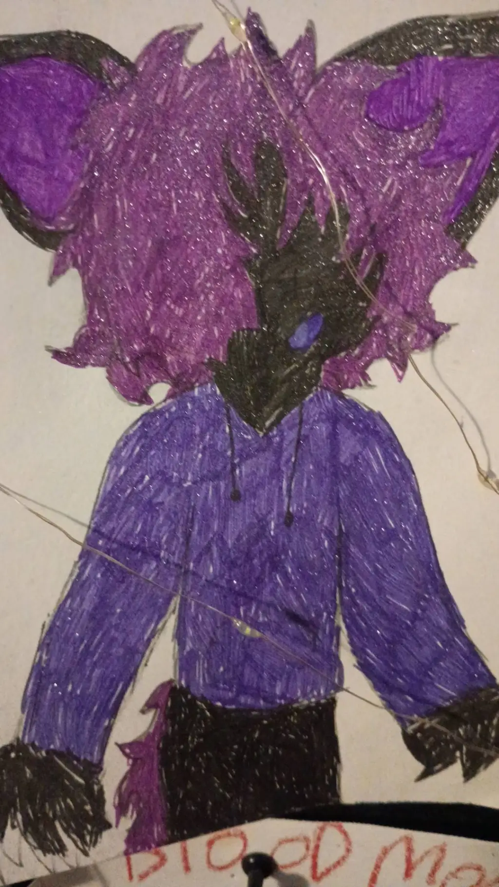 ai character: Midnight background