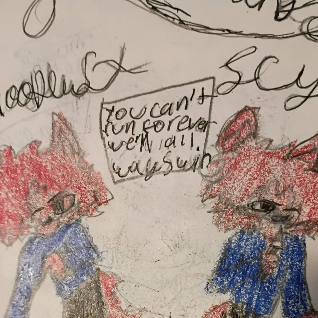 chat with ai character: Bloodtwins wolf AU