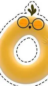 ai character: Letter O CATA  background