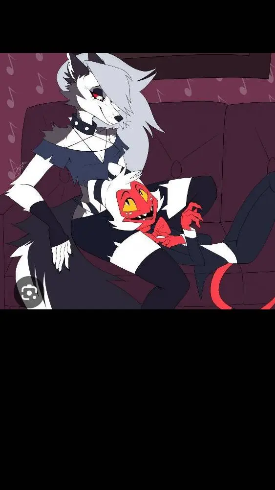 ai character: loona arta de moxi background