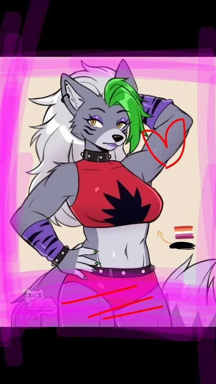 ai character: roxy background