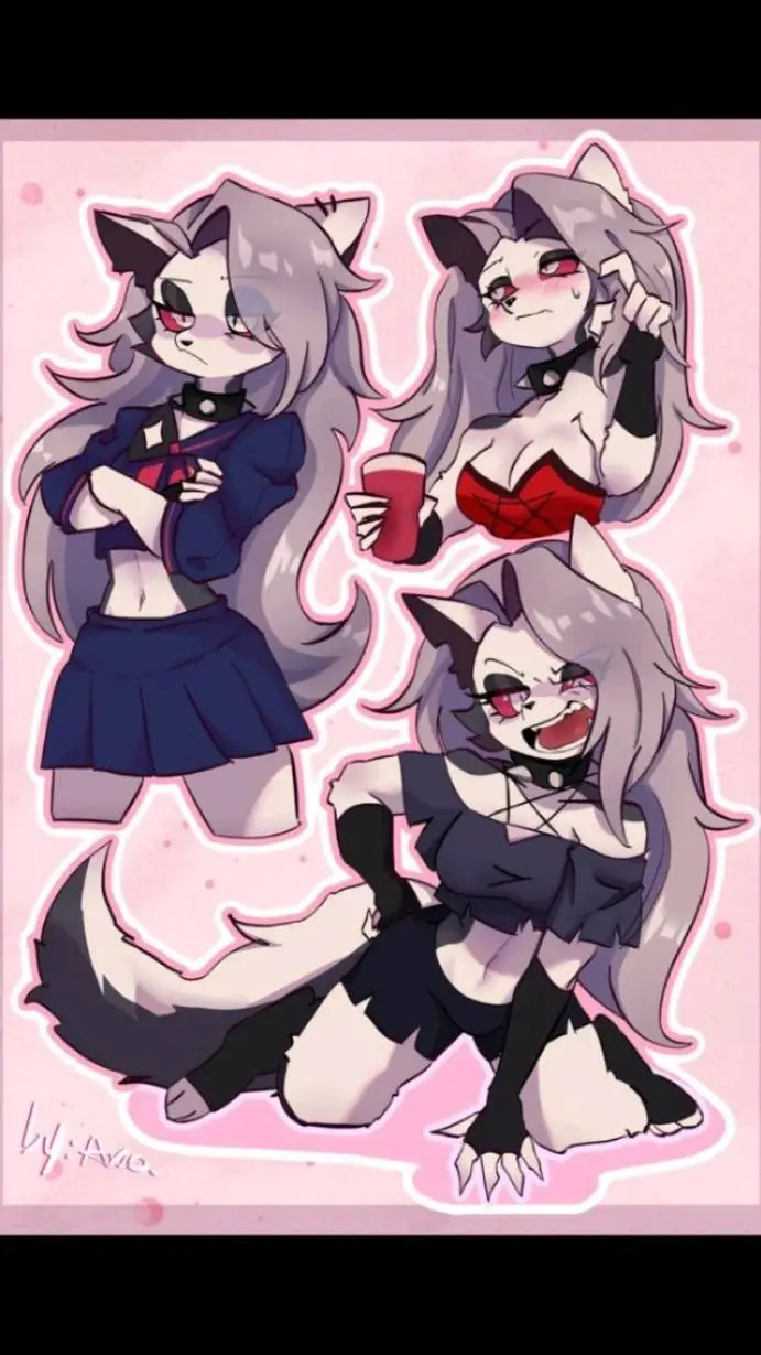 ai character: loona  background