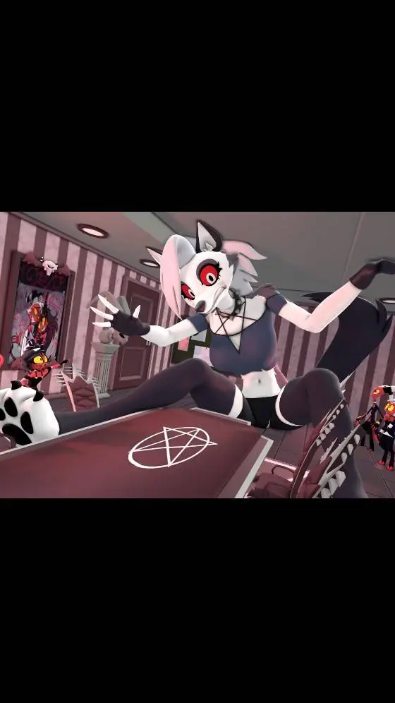ai character: loona gigante  background