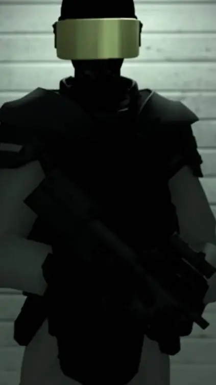 ai character: Scp guard  background