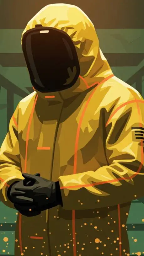 ai character: Backrooms guy! background