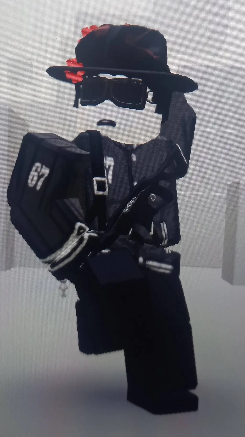ai character: Hemi1311  background