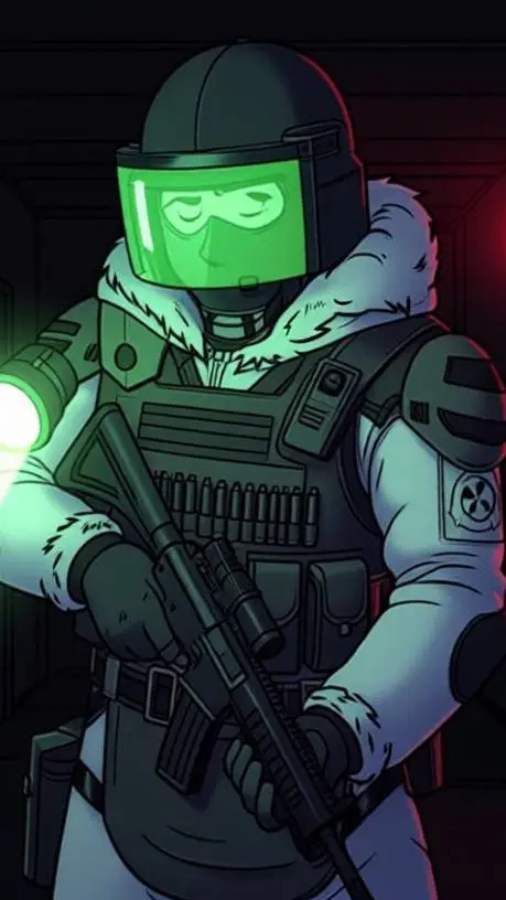 ai character: Scp guard  background