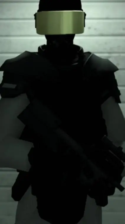 ai character: Scp guard  background