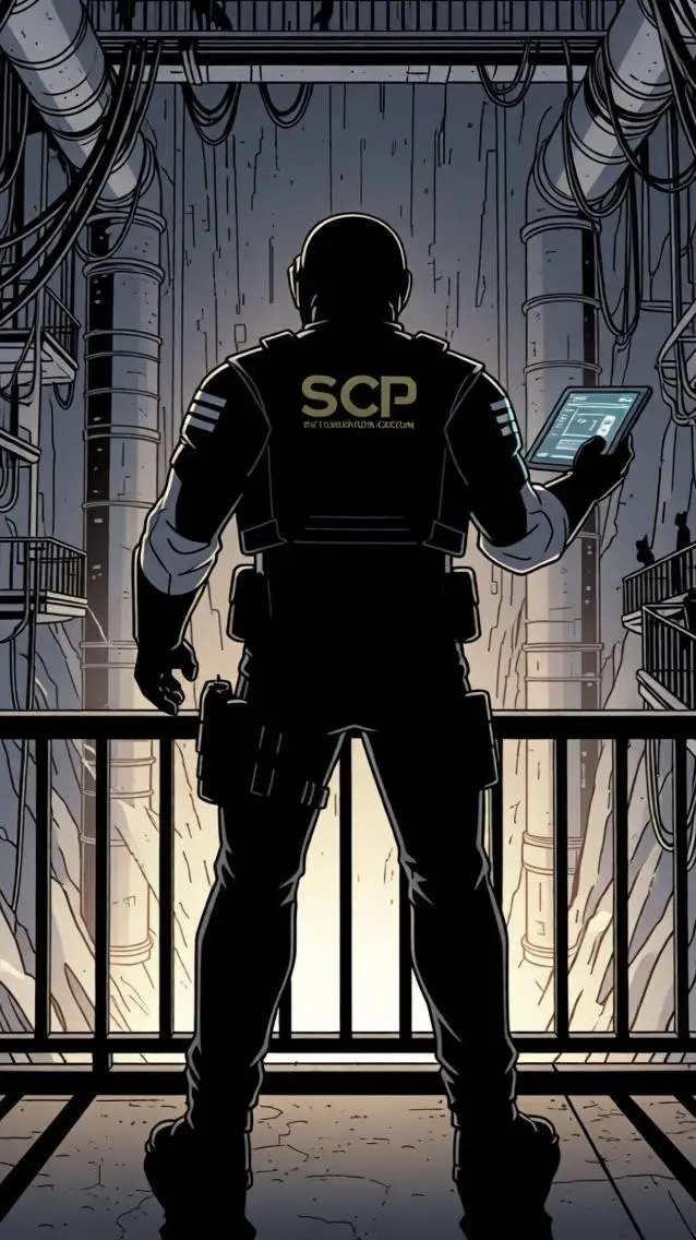 ai character: scp guard!  background