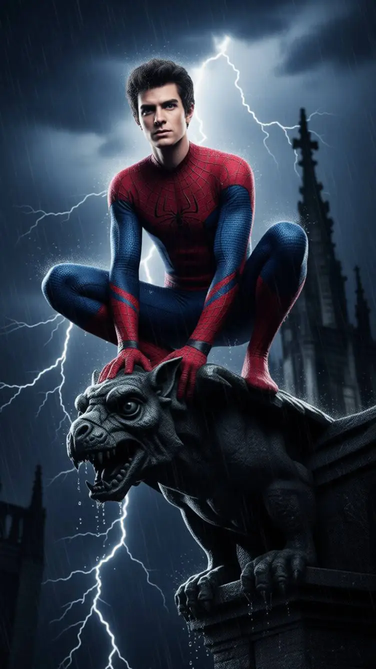 ai character: Peter parker background