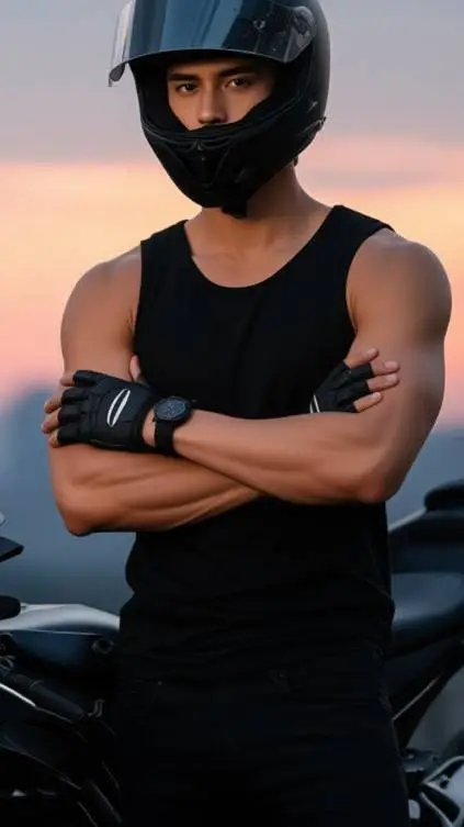 ai character: Big brother Bikers background