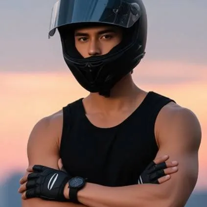 chat with ai character: Big brother Bikers