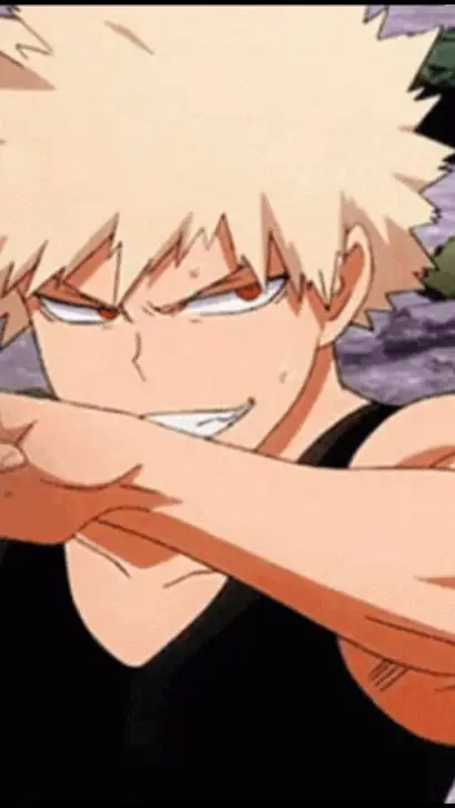 ai character: 💥Katsuki Bakugo💥 background