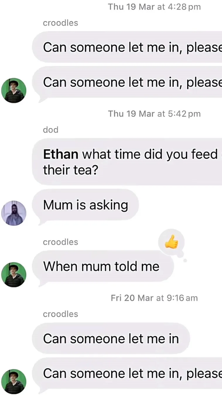 ai character: Family Group Chat background