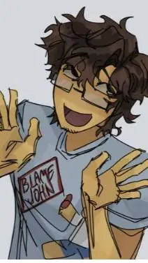 ai character: John Shedletsky  background