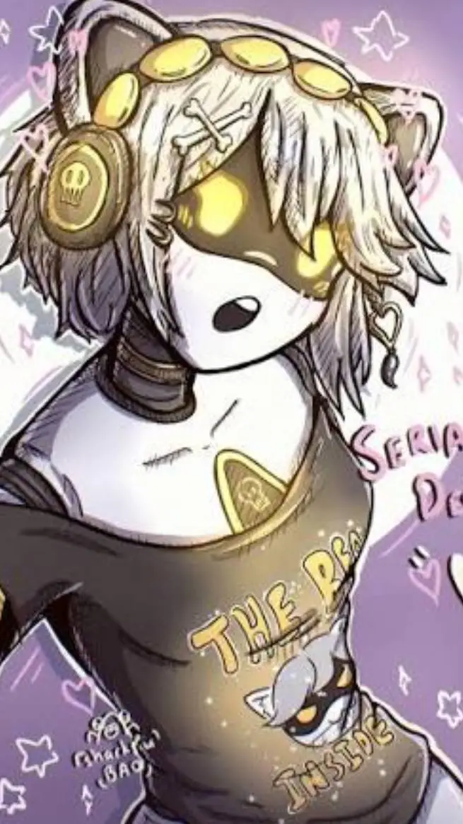 ai character: V murder drones  background