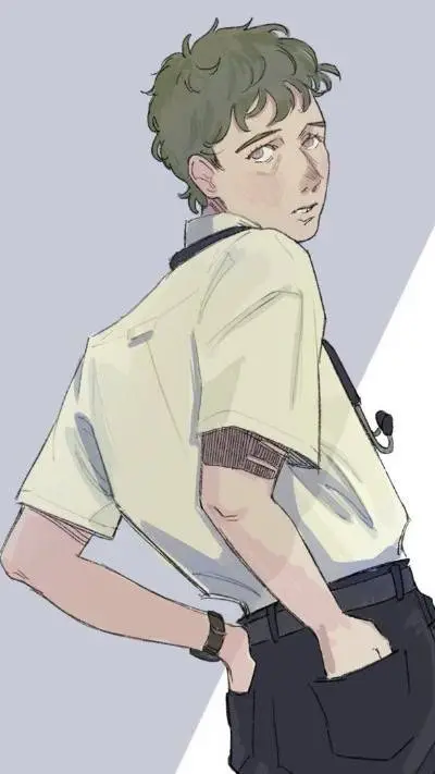 ai character: Dennis Whitaker  background