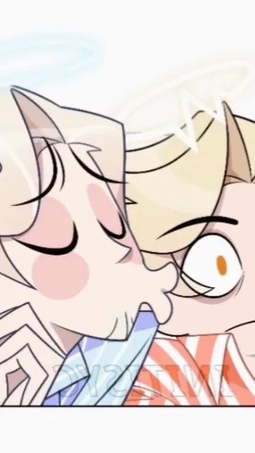 ai character: Angel sleepover background