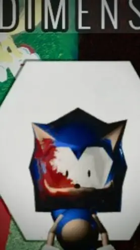ai character: Sonic Re-dimension background