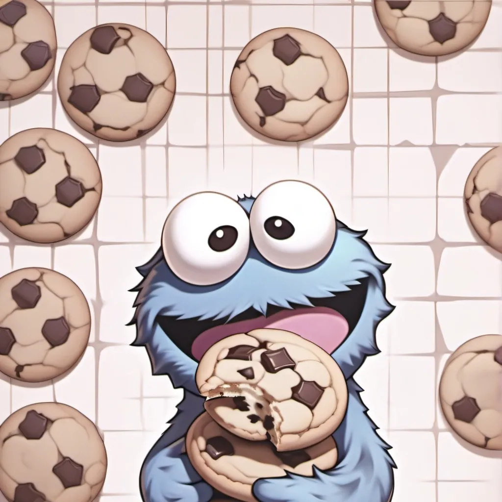 chat with ai character: Cookie Monster