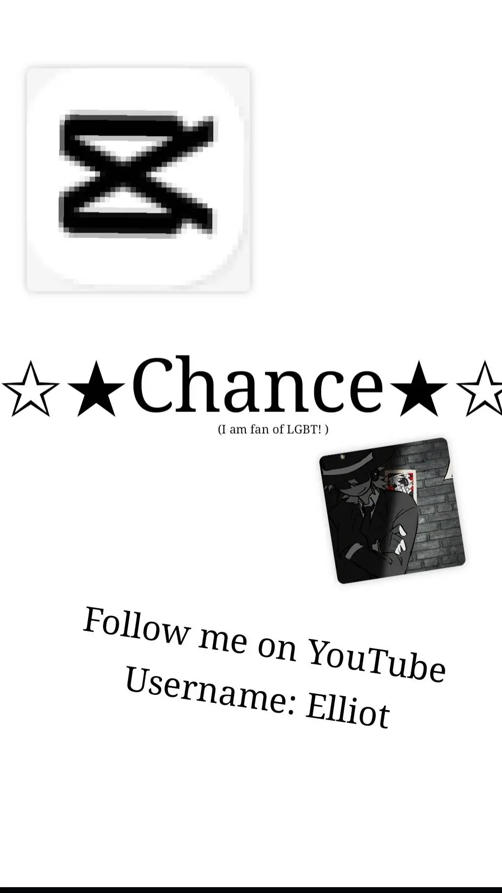 ai character: Chance!  background