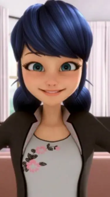 ai character: Marinette! background
