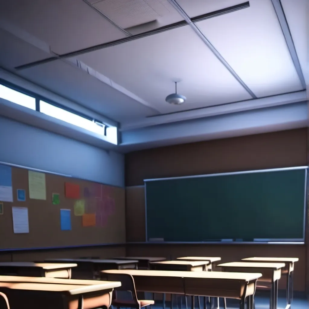 chat with ai character: school