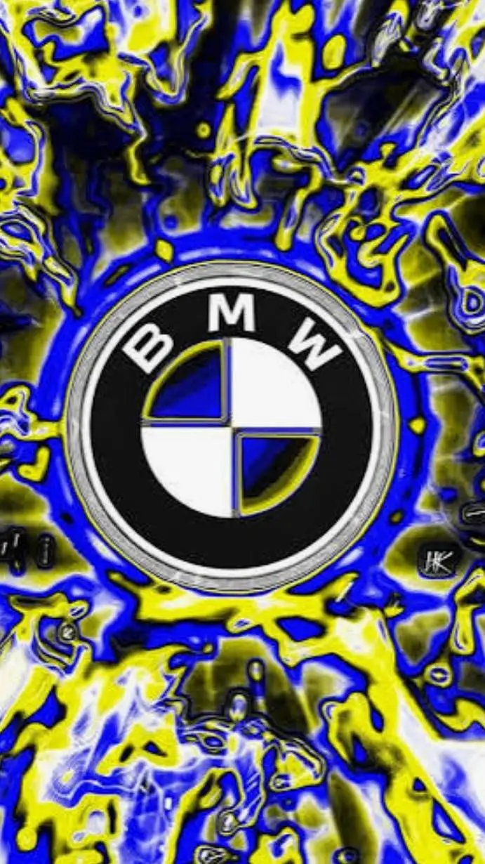 ai character: bmw logo  background