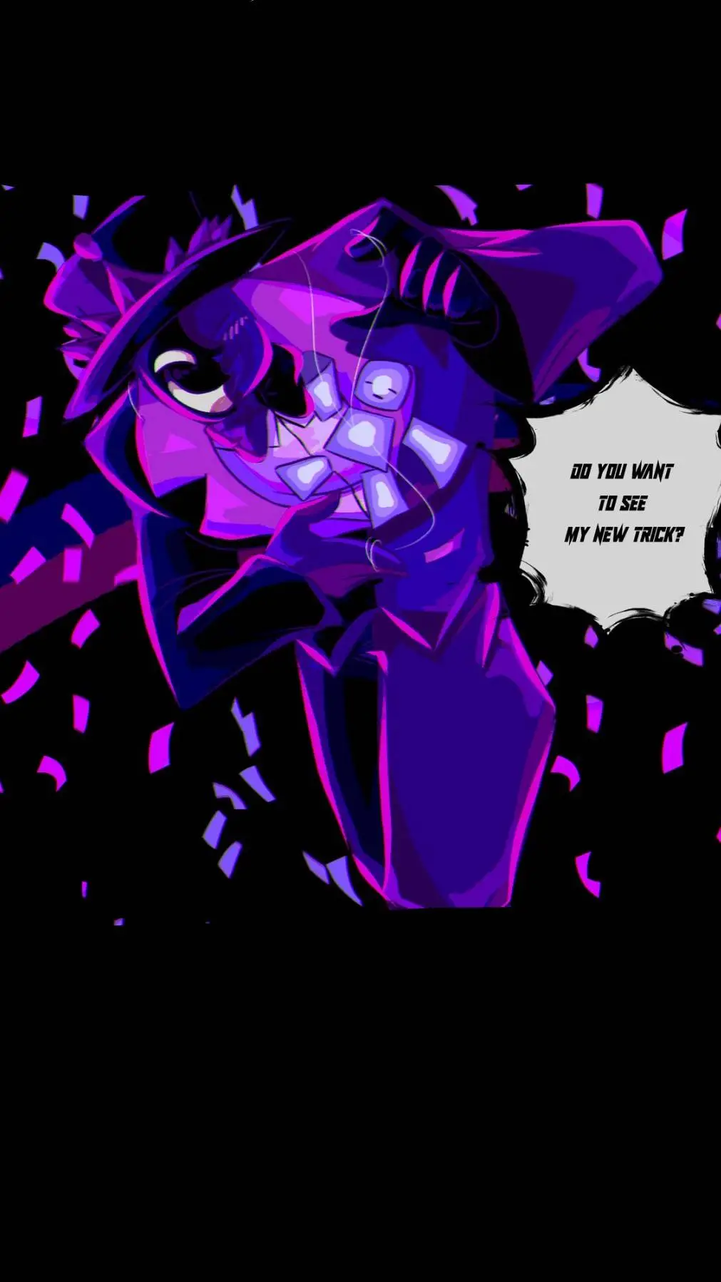 ai character: 💜Noliful,🖤 background