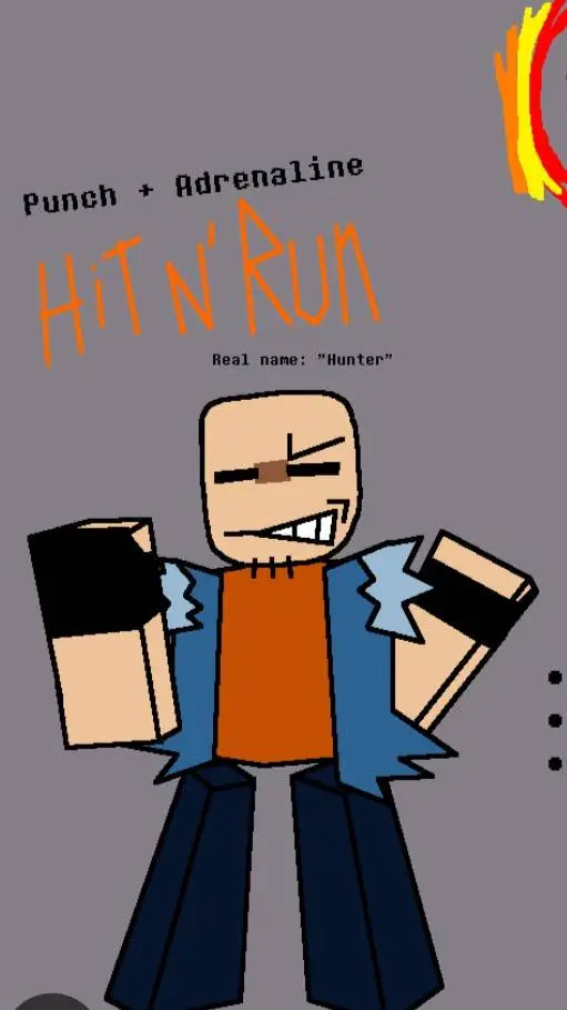 ai character: Hunter background