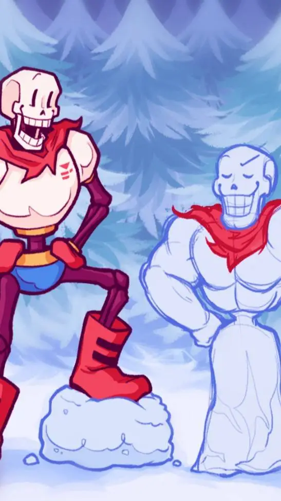 ai character: undertale+Deltarun background