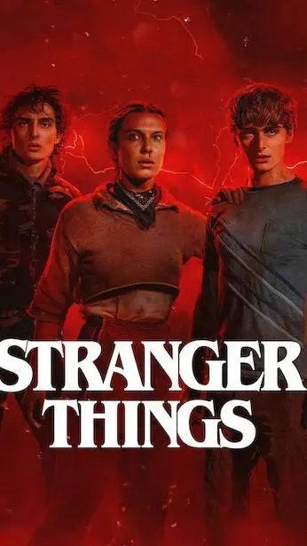 ai character: Stranger things<3 background