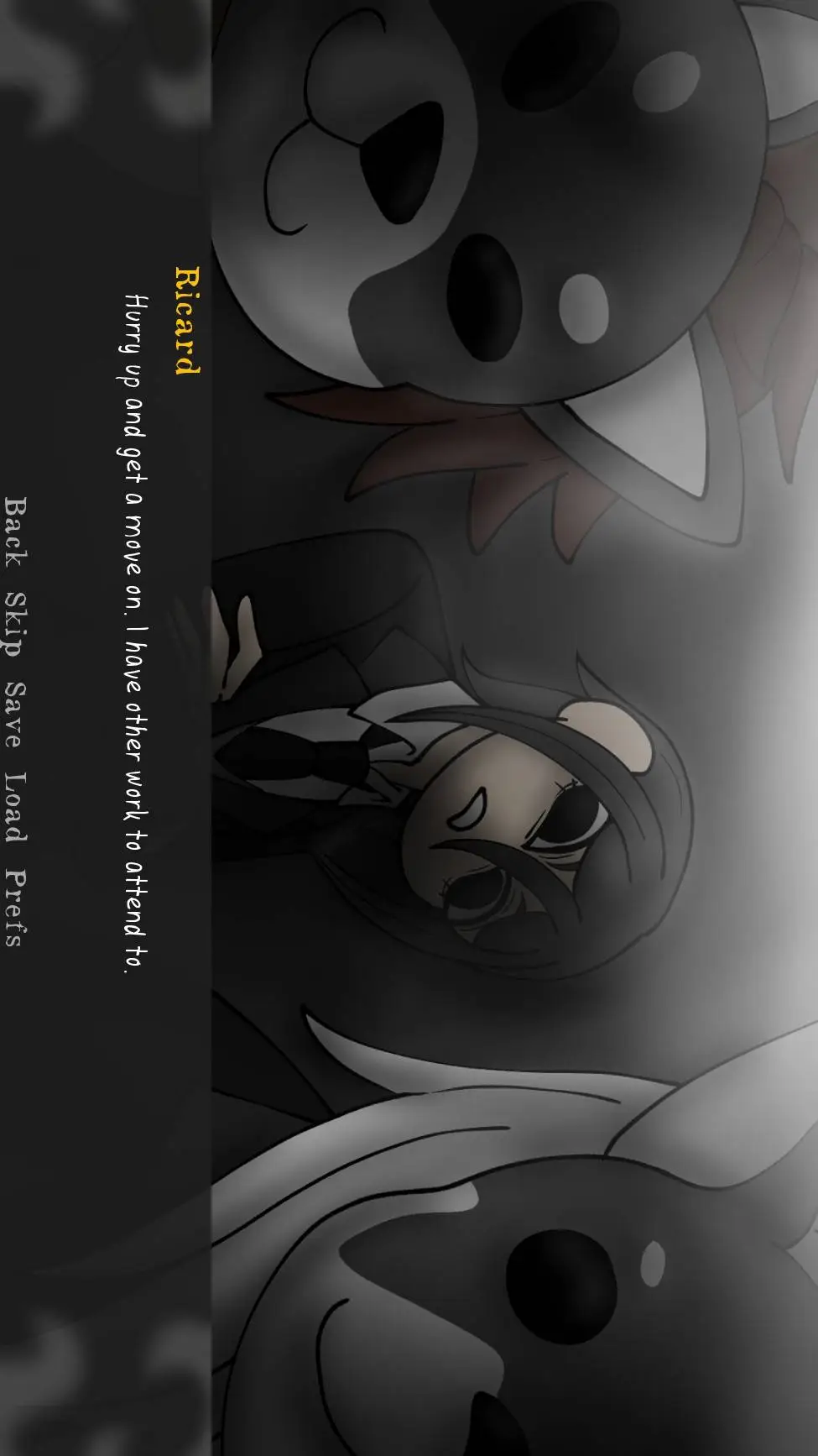 ai character: Lev Aster Ricard background