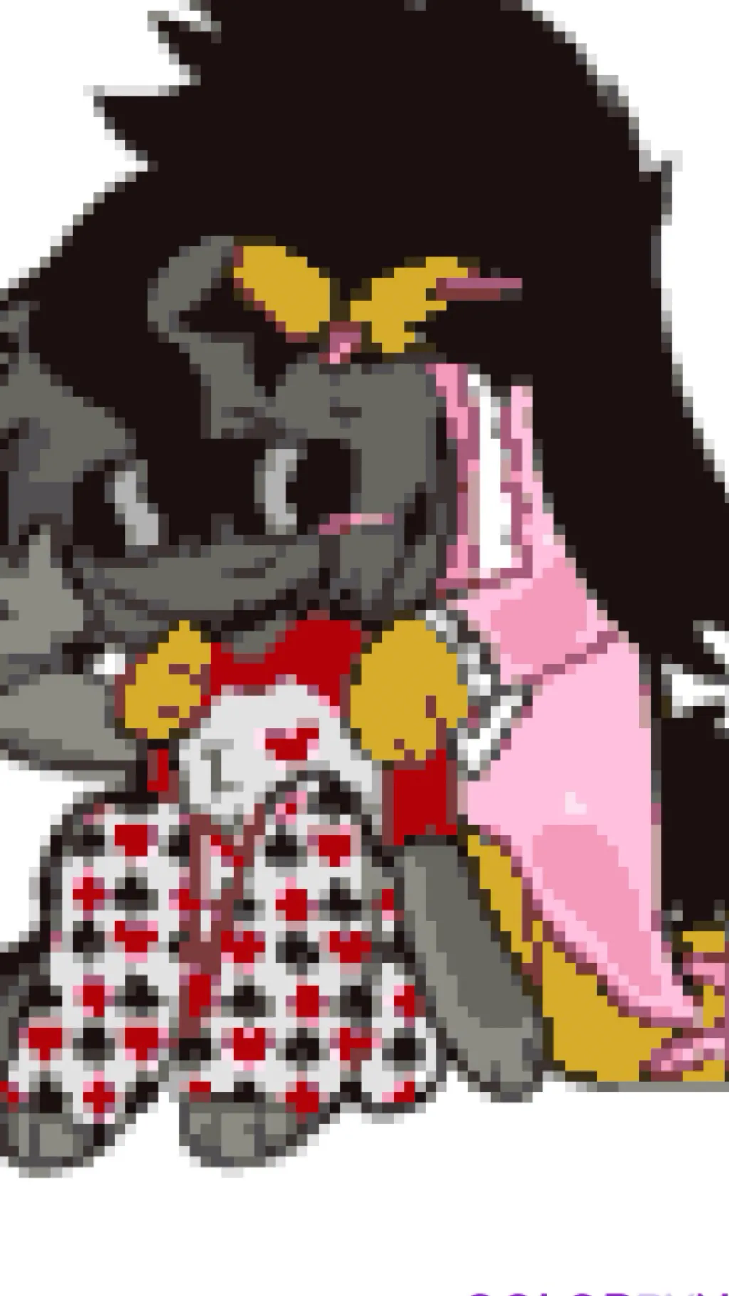 ai character: -DoubleFedora- background