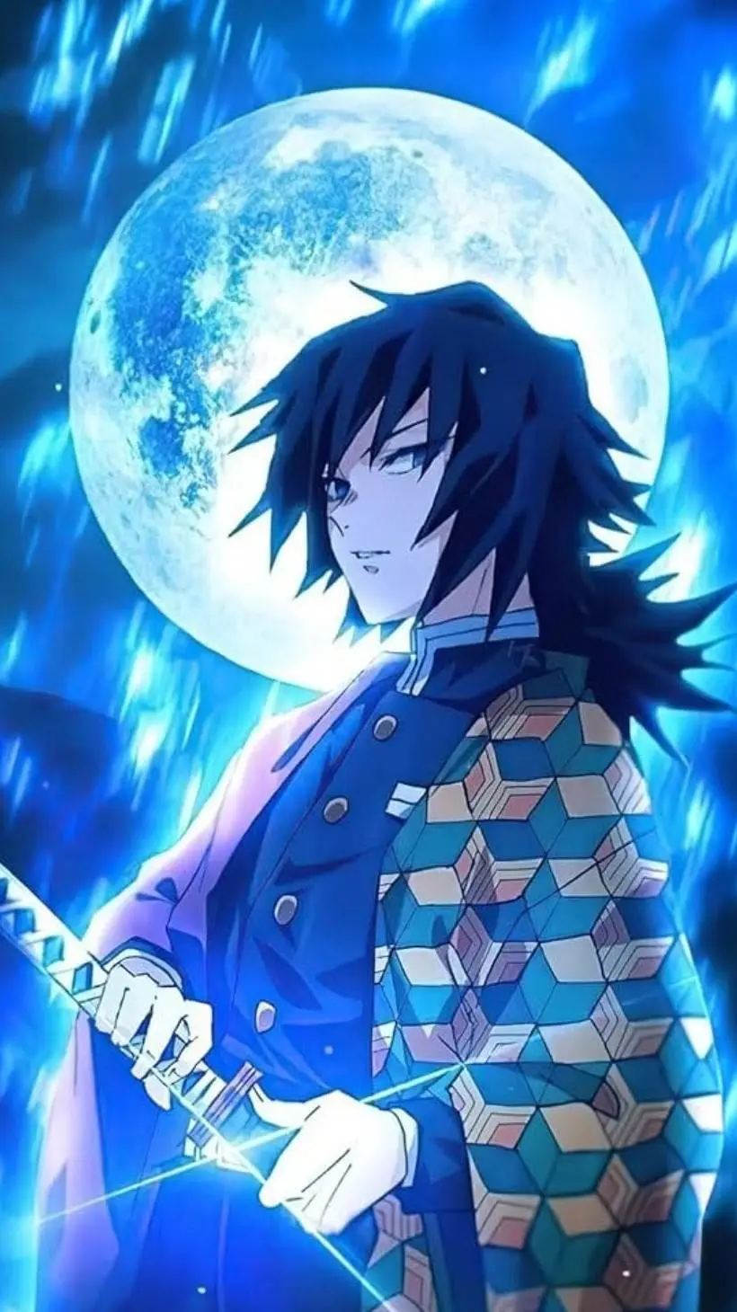 ai character: caught 4K kny background