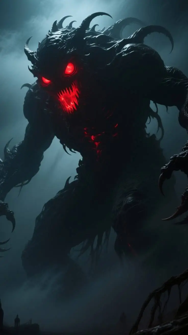 ai character: world destroyer  background
