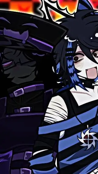 ai character: Two time x Azure  background