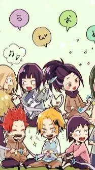 ai character: mha kindergarten background