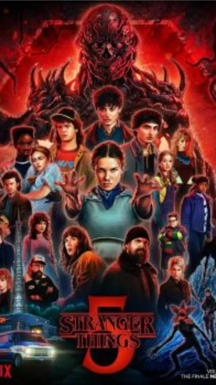 ai character: stranger things  background