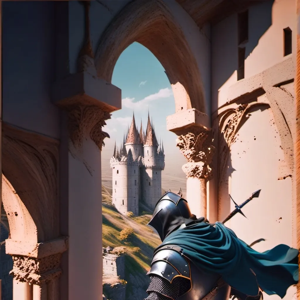 chat with ai character: knight pov