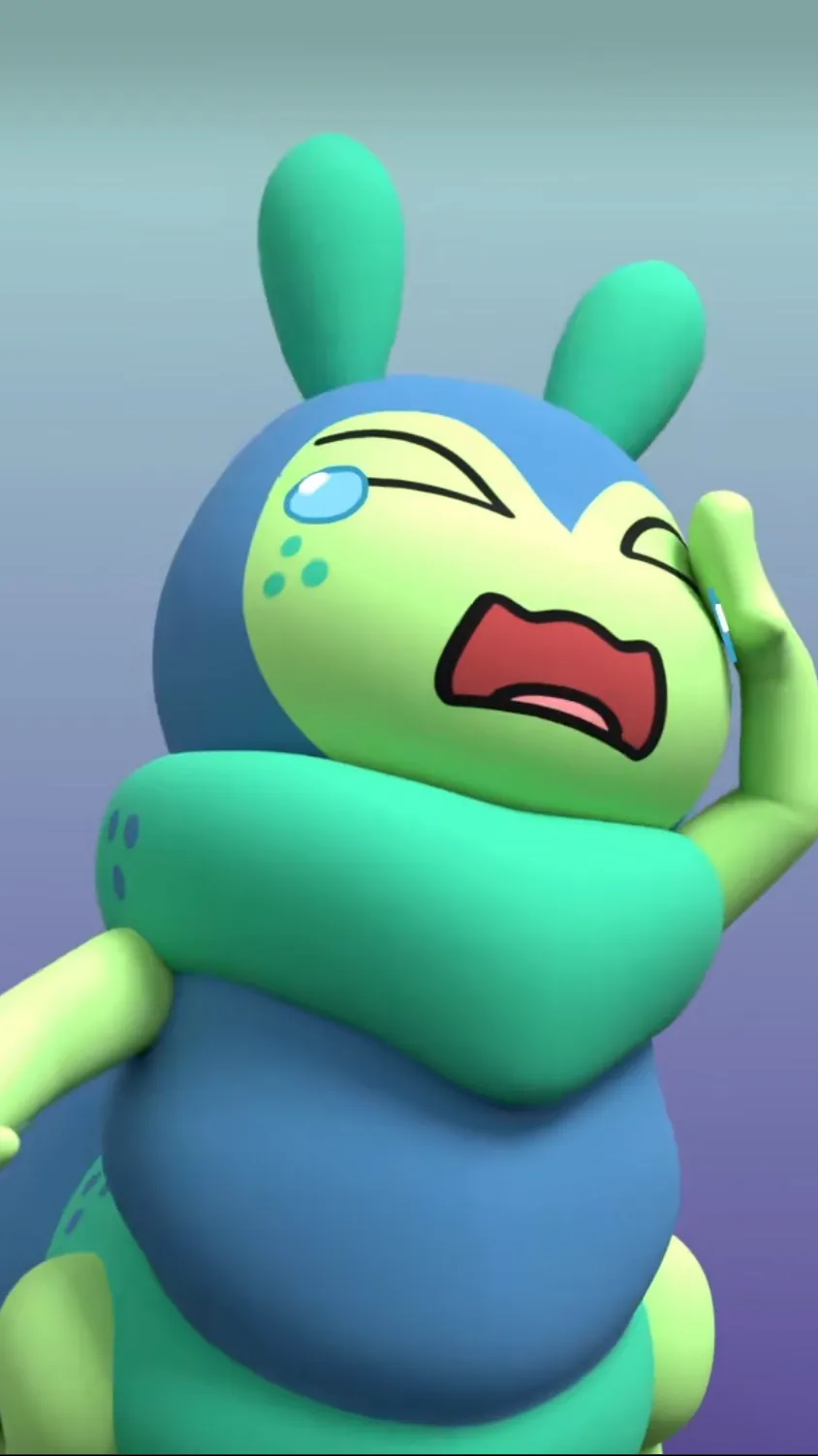 ai character: Berryfunny background