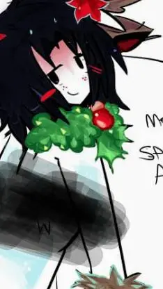 ai character: azure background