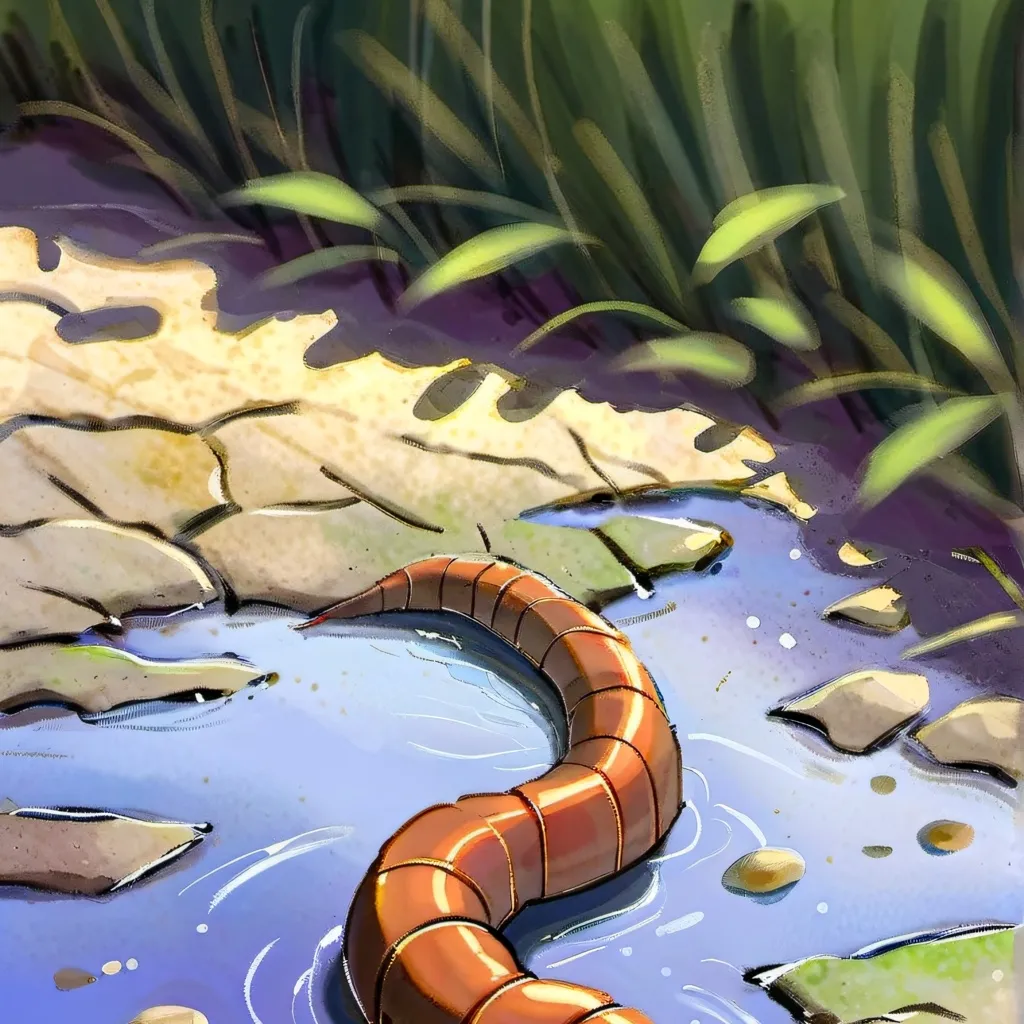 chat with ai character: worm